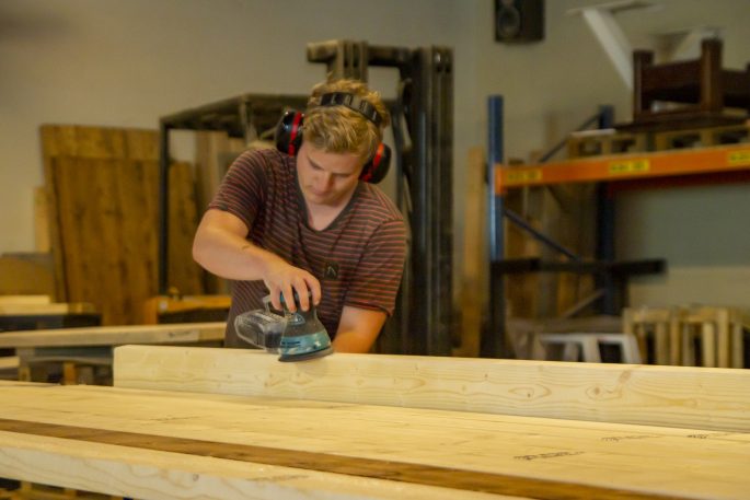 werkplaats maatwerk meubels