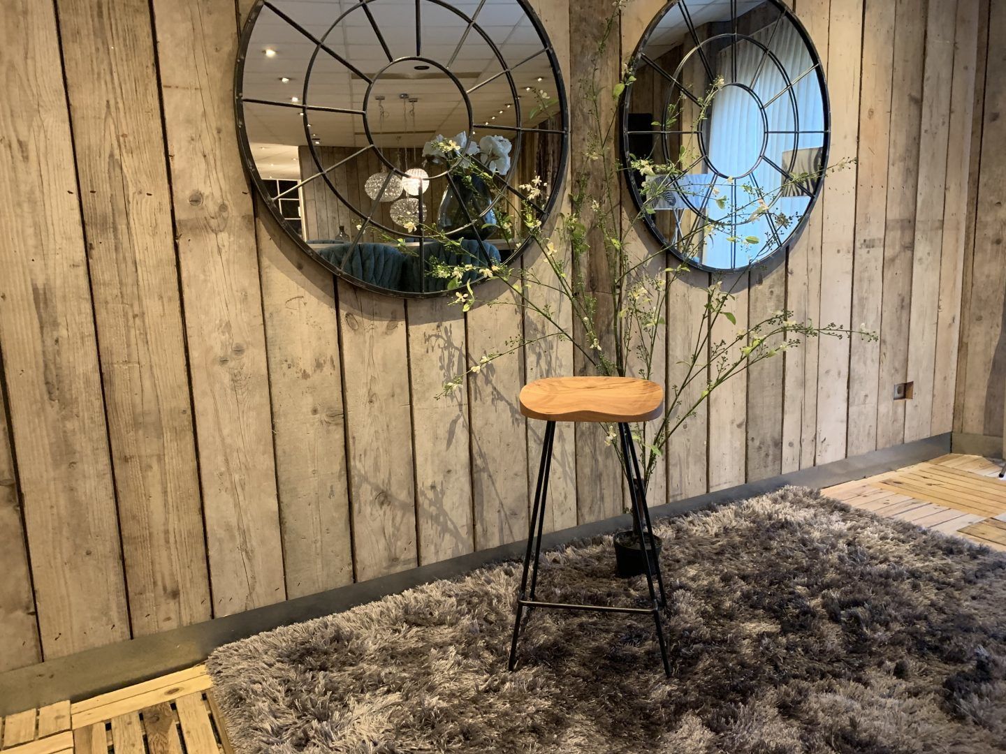 Industriële stijl barkruk | THOLS Wonen