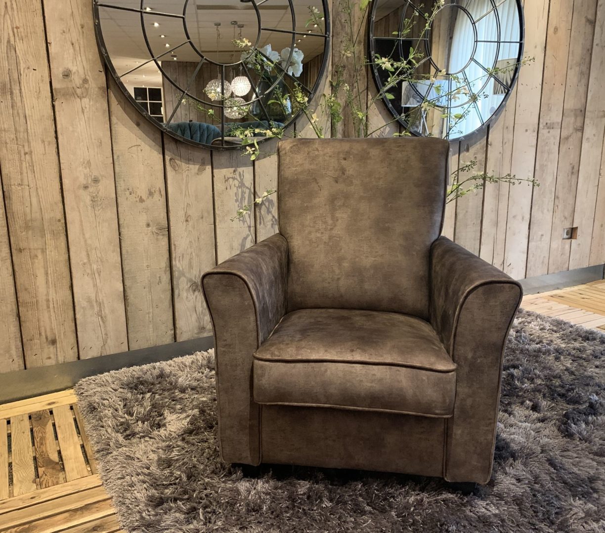 Landelijke fauteuil | THOLS Wonen