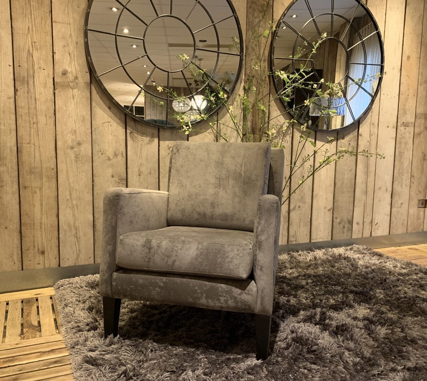 Landelijke stijl fauteuil | THOLS Wonen