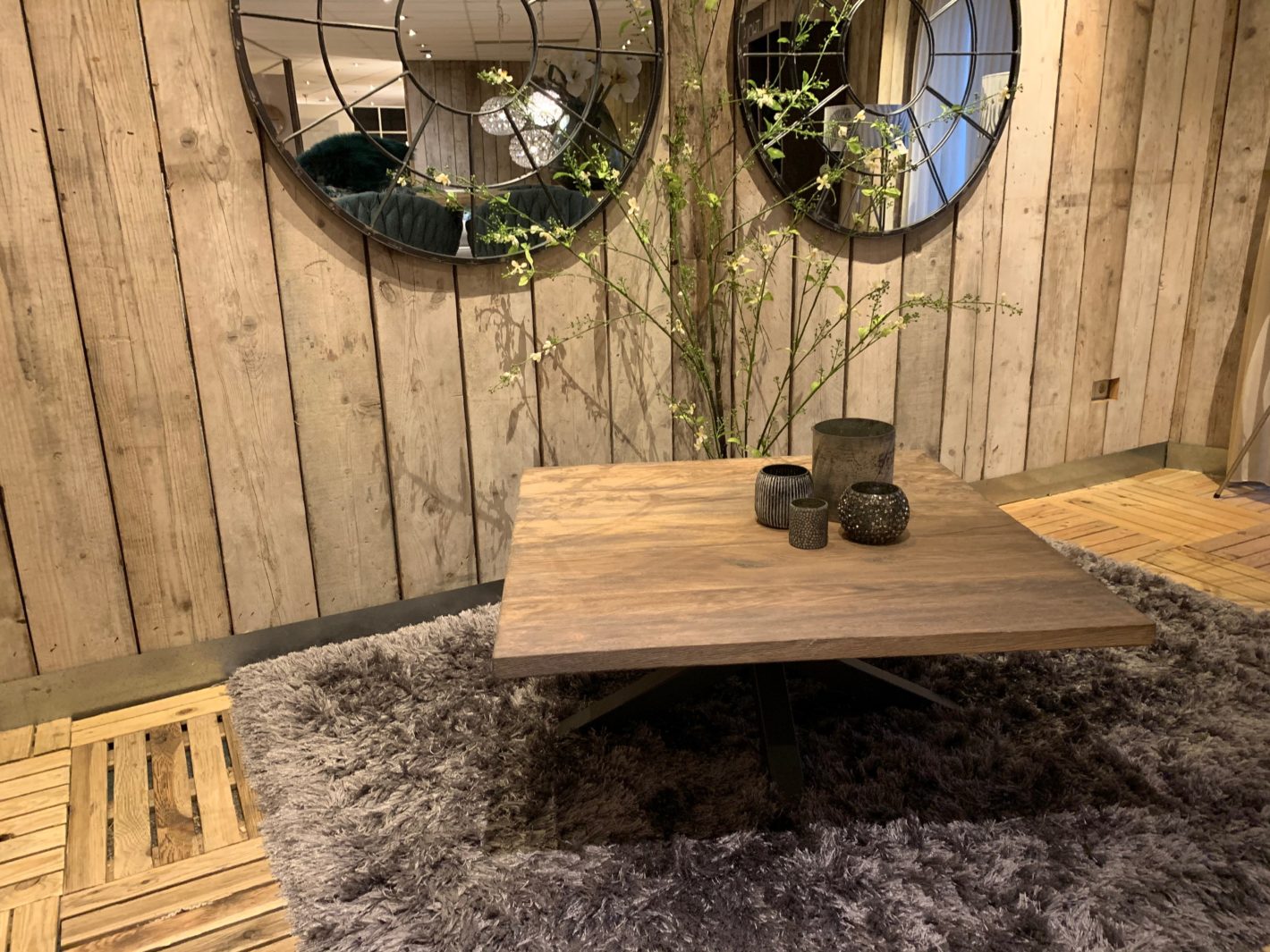 Landelijke salontafel laag | THOLS Wonen
