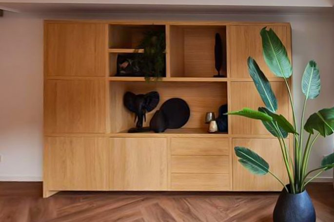 THOLS wonen op gemaakte kast