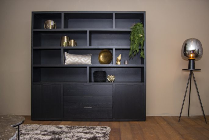 THOLS wonen | Kasten modern zwart