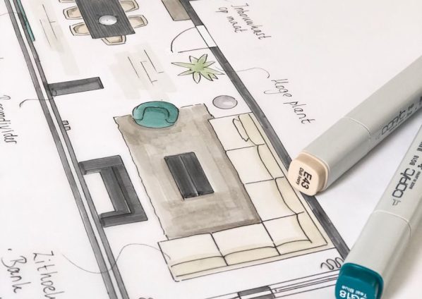 THOLS wonen, schets interieuradvies